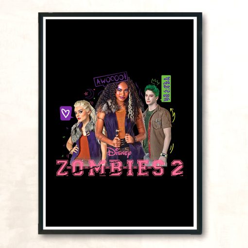 Disney Zombie 2 Aesthetic Wall Poster