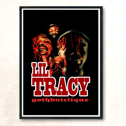 Lil Tracy Gbc Gothboiclique 90s Style Aesthetic Wall Poster