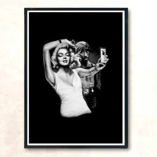 Marilyn Monroe Tupac Shakur Friends Baby Onesies Style Aesthetic Wall Poster