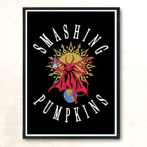 Mission To Mars Smashing Pumpkins Graphic Aesthetic Wall Poster