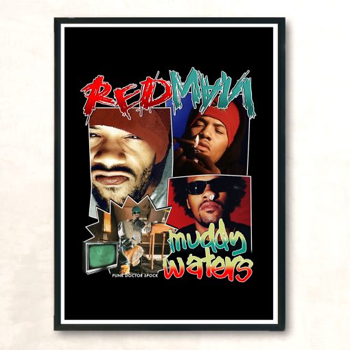 Redman Rapper Muddy Waters Aesthetic Wall Poster