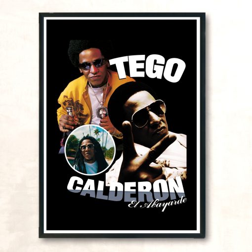 Tego Calderon El Abayarde 90s Style Aesthetic Wall Poster
