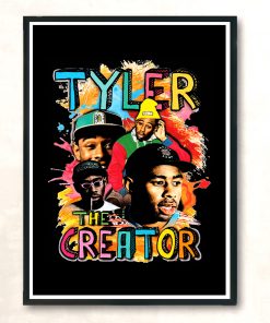 Tyler The Creator Fan Art Retro Aesthetic Wall Poster