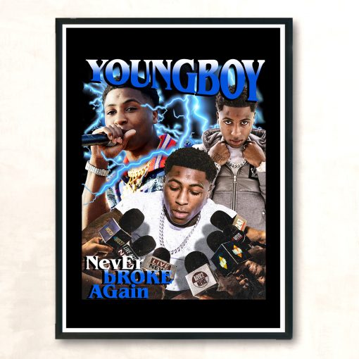 Youngboy Never Broke Again Aesthetic Wall Poster