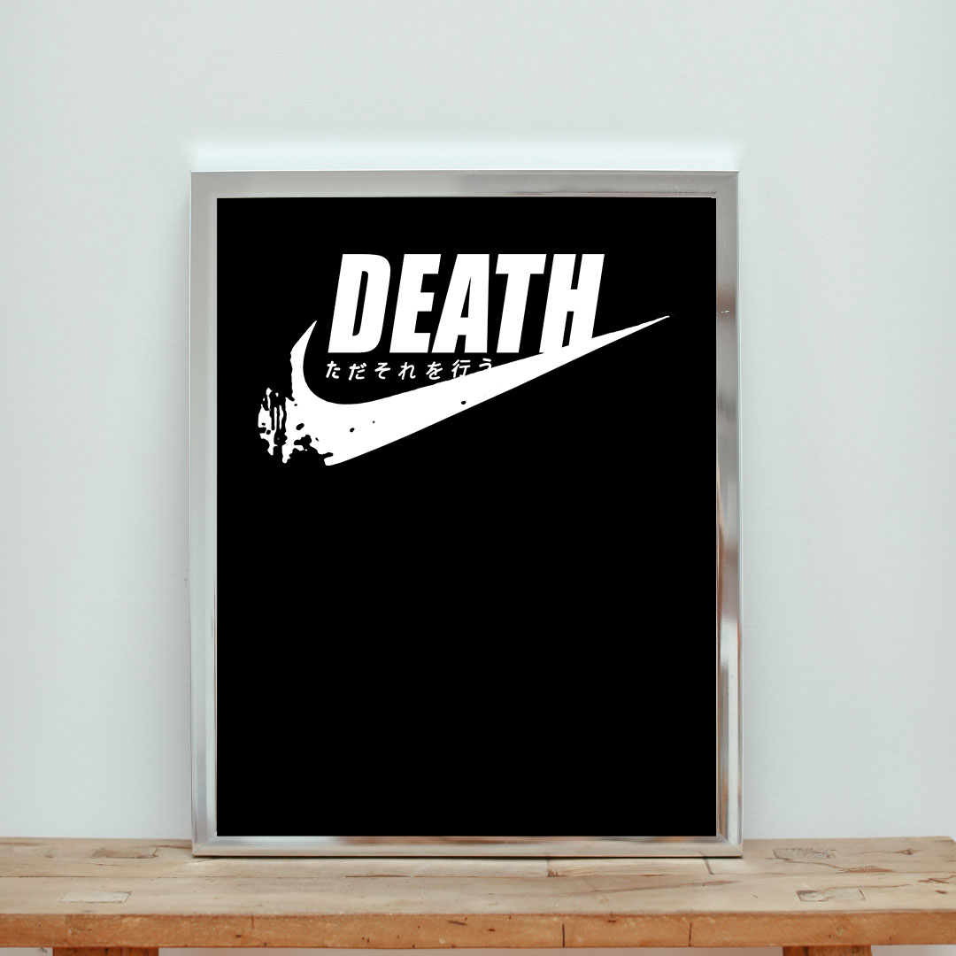 Death Girl Aesthetic Wall Poster