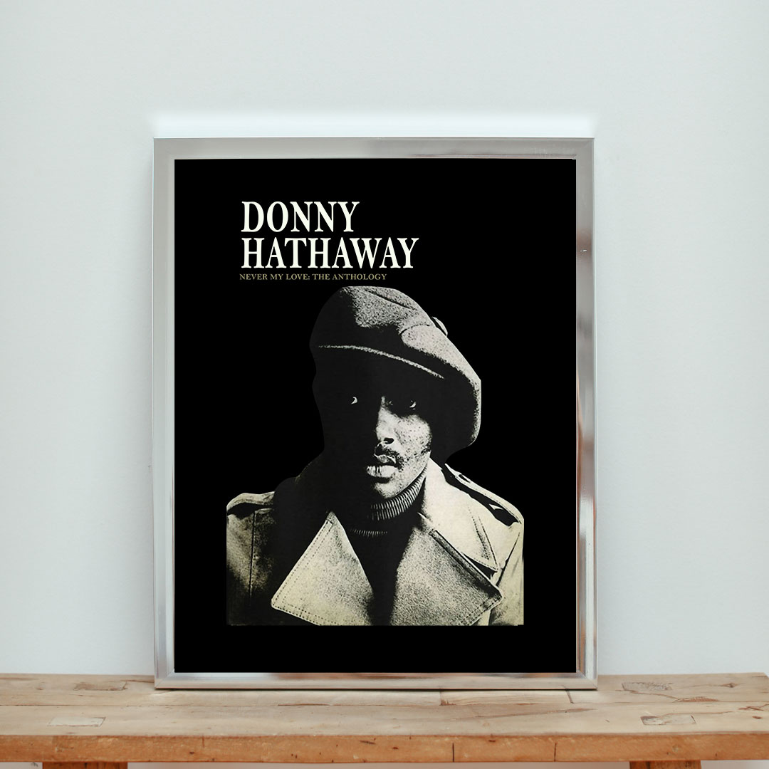 Donny Hathaway Aesthetic Wall Poster