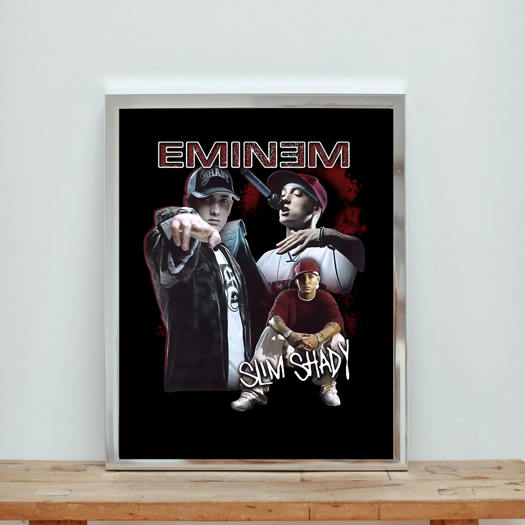 Eminem Slim Shady Aesthetic Wall Poster