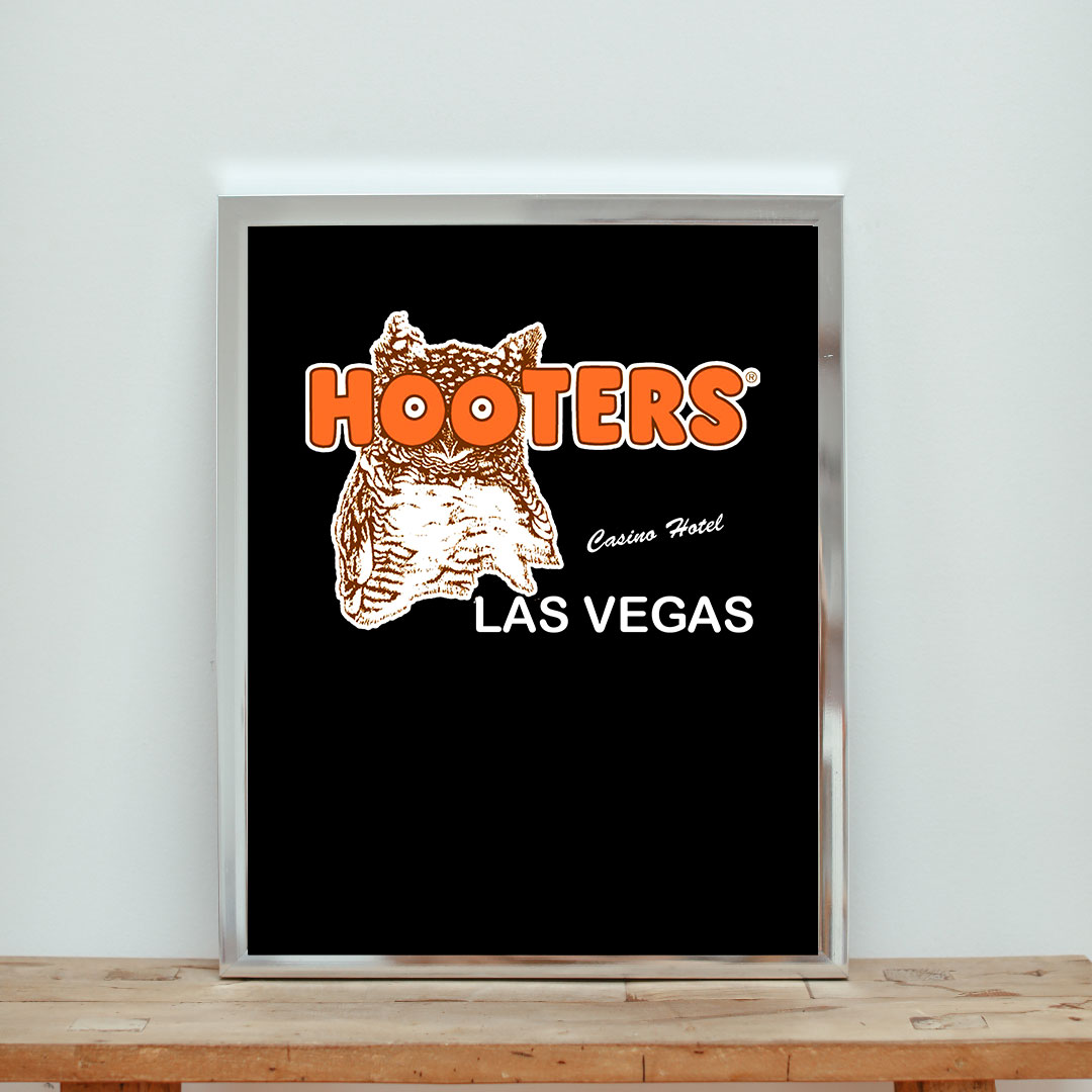 Hooters Casino Las Vegas Aesthetic Wall Poster