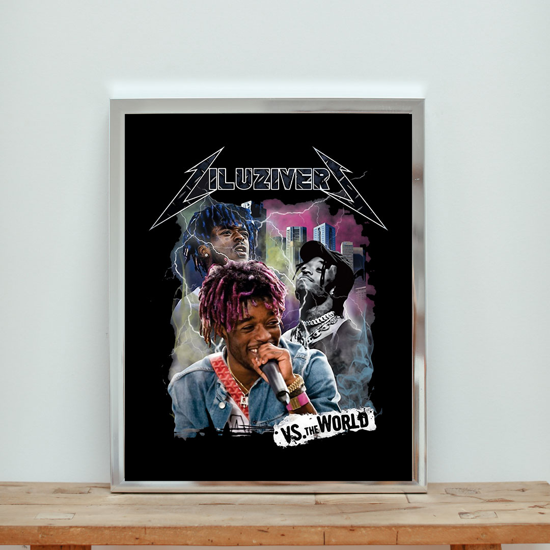 Lil Uzi Vert Vs The World Aesthetic Wall Poster