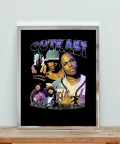 Outkast Atliens Retro Aesthetic Wall Poster