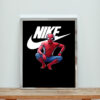 Spiderman With Headphone Aesthetic Wall Poster