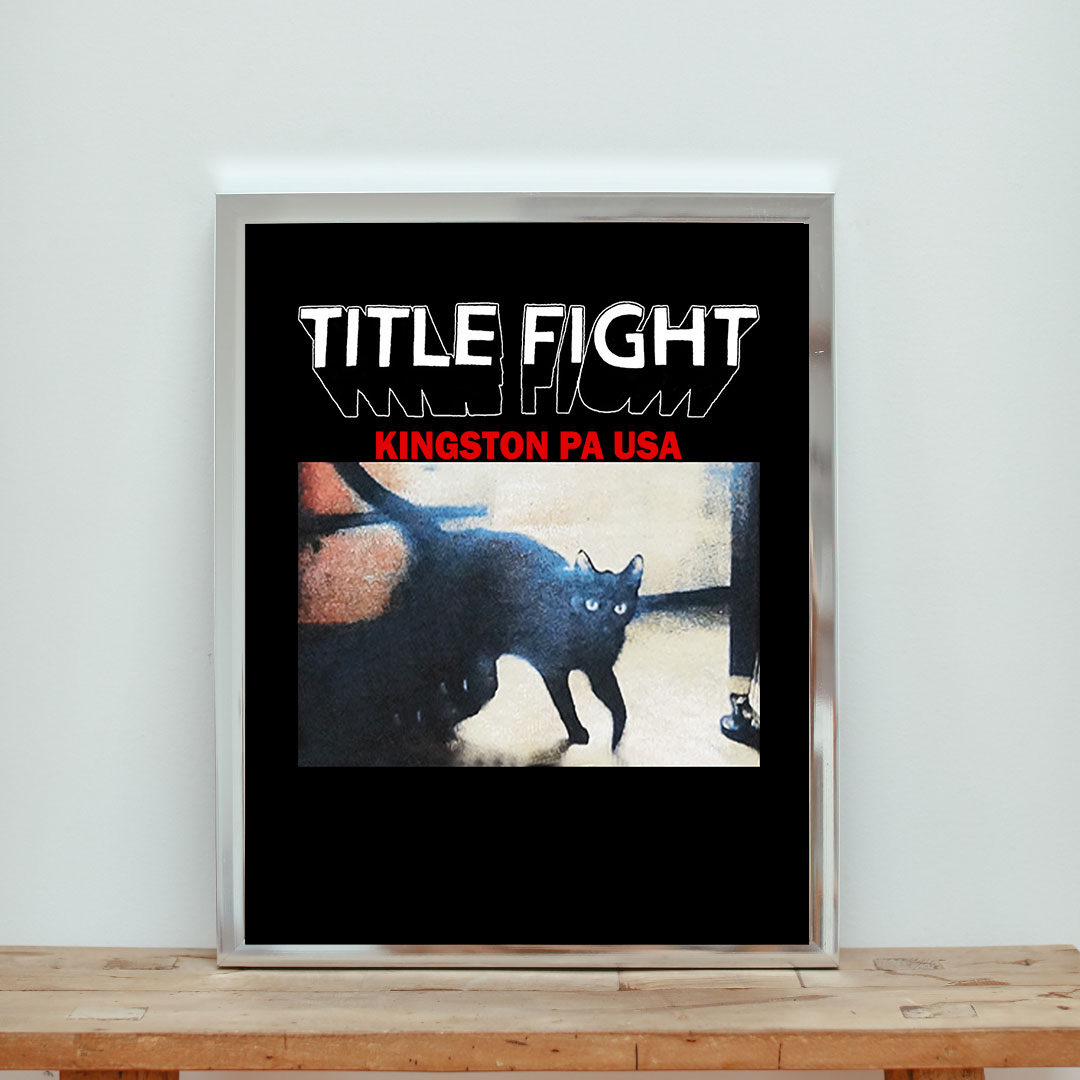 Title Fight Kingston Aesthetic Wall Poster