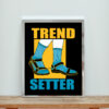 Trendsetter Sandals And Socks Fashion Aesthetic Wall Poster