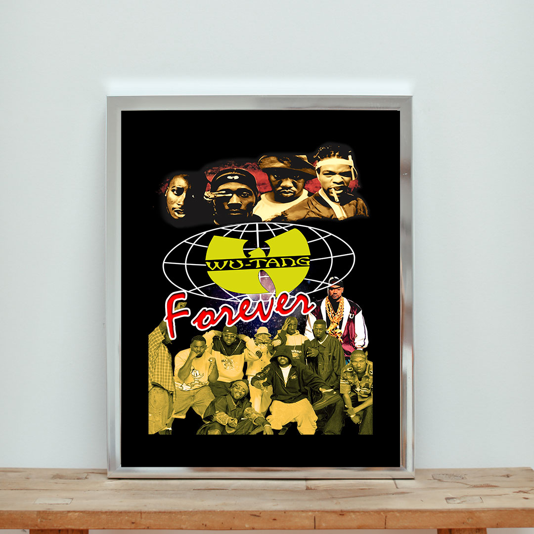 Wutang Forever Aesthetic Wall Poster