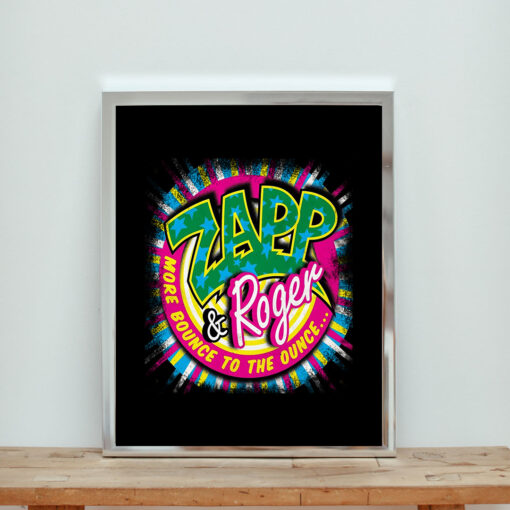 Zapp Roger Funk Band Music Funny Aesthetic Wall Poster